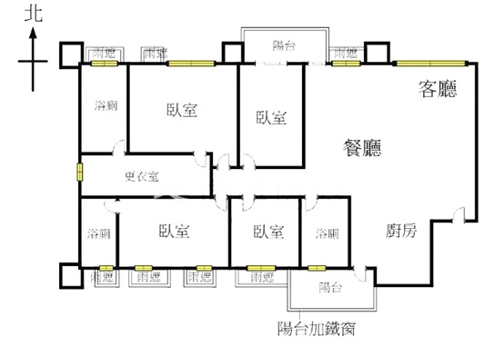 B100頭前庄-國泰新莊園四房雙車,新北市新莊區福德二街