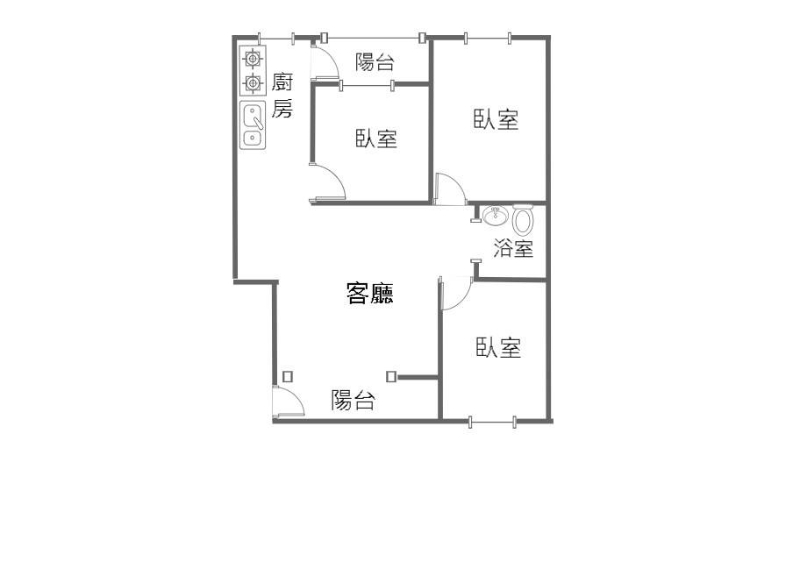 A21民安精緻二樓三房屋,新北市新莊區民安西路