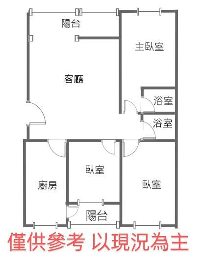 E196宏泰格局方正大三房,新北市板橋區莒光路