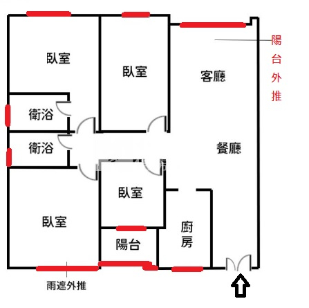 B95五星尊爵四房車,新北市新莊區中華路二段