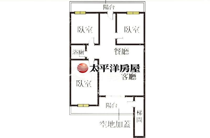 A020-捷運站方正前後陽台,新北市新莊區建中街