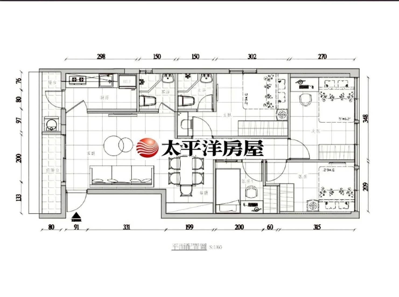 E015-邊間採光佳4房,新北市三重區慈愛街