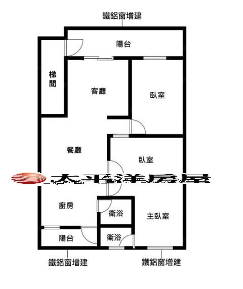 E098-環球靜巷學區3房,新北市中和區民享街