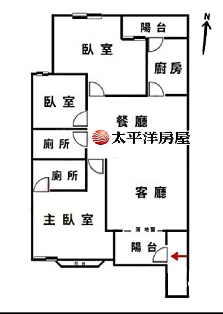 A034-新莊溫馨3房美寓 | 國泰建設,新北市新莊區新泰路