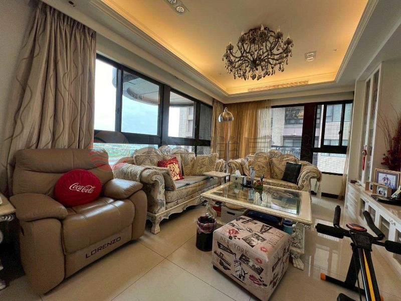 E110✨遠雄左岸玫瑰園✨雙主臥河景四房,新北市中和區中原街