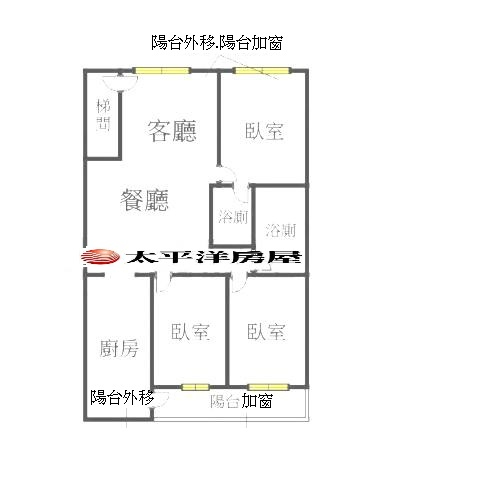 E099-板橋國中全新整理三樓美寓,新北市板橋區龍泉街