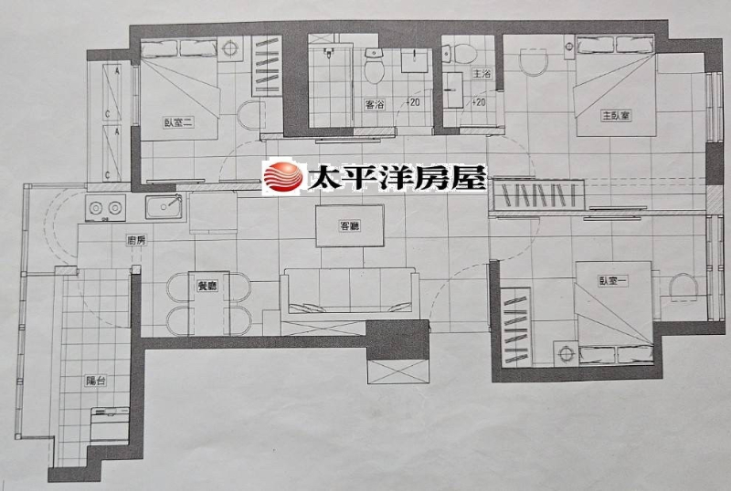 E138-台北747電梯3房,新北市三重區新北大道一段