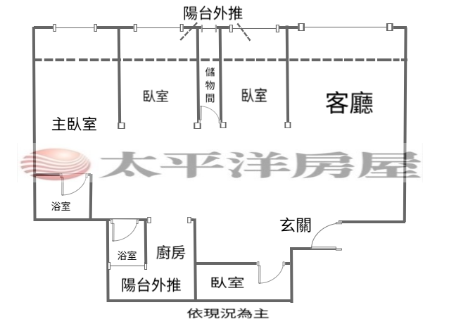 E083-近中山國小捷運4分高樓採光4房有陽台,台北市中山區林森北路